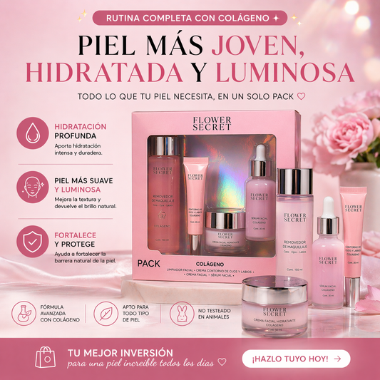 SET CON COLÁGENO 4 PCS