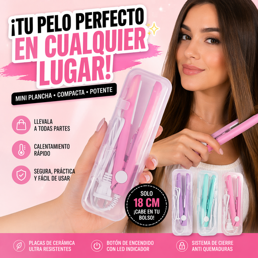 Mini Plancha pelo