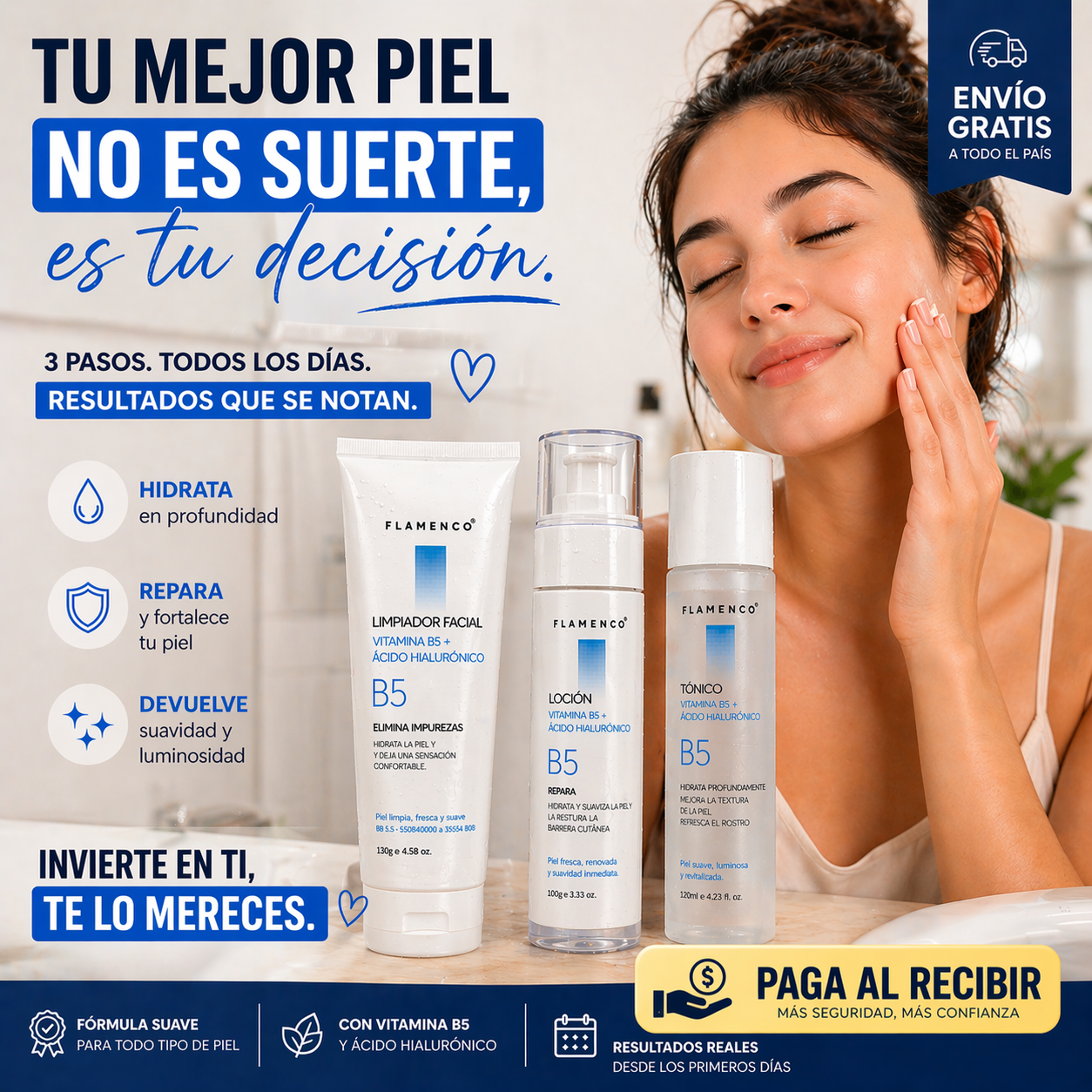 Kit Vitamina B5+Ácido Hialurónico