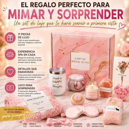 Kit Spa Cuidado Personal Regalo Mujer