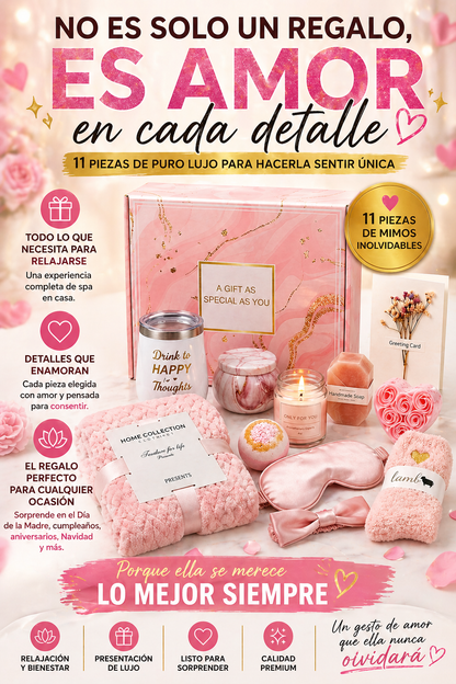 Kit Spa Cuidado Personal Regalo Mujer