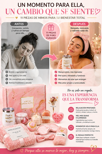 Kit Spa Cuidado Personal Regalo Mujer