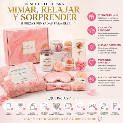 Kit Spa Cuidado Personal Regalo Mujer