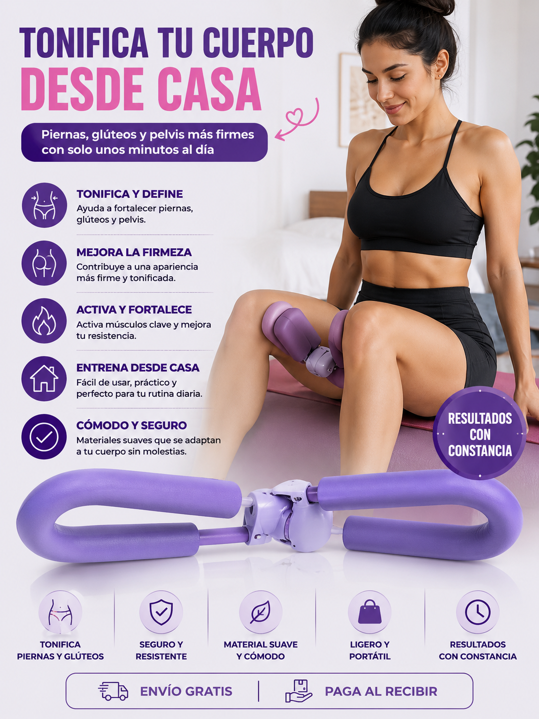 Ejercitador de Pelvis y Glúteos